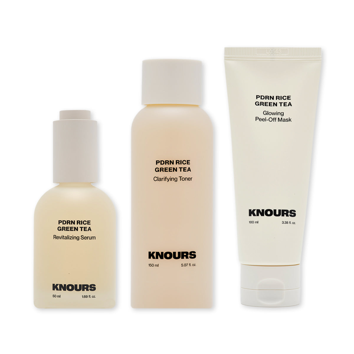 KNOURS PDRN Rice & Green Tea Collection Set