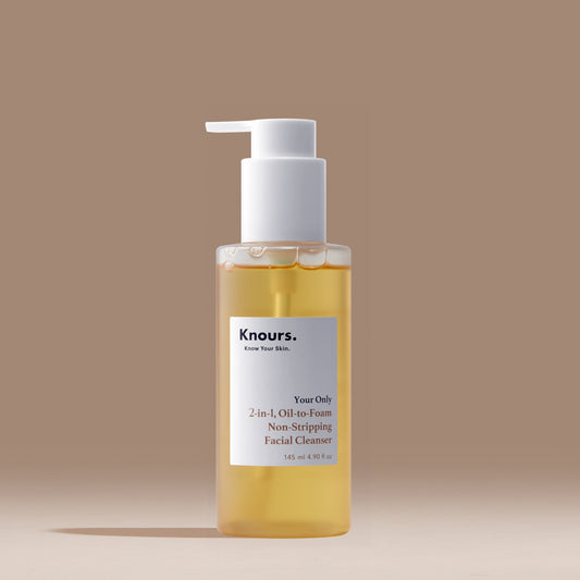 Your Only 2-in-1 Oil-to-Foam Facial Cleanser