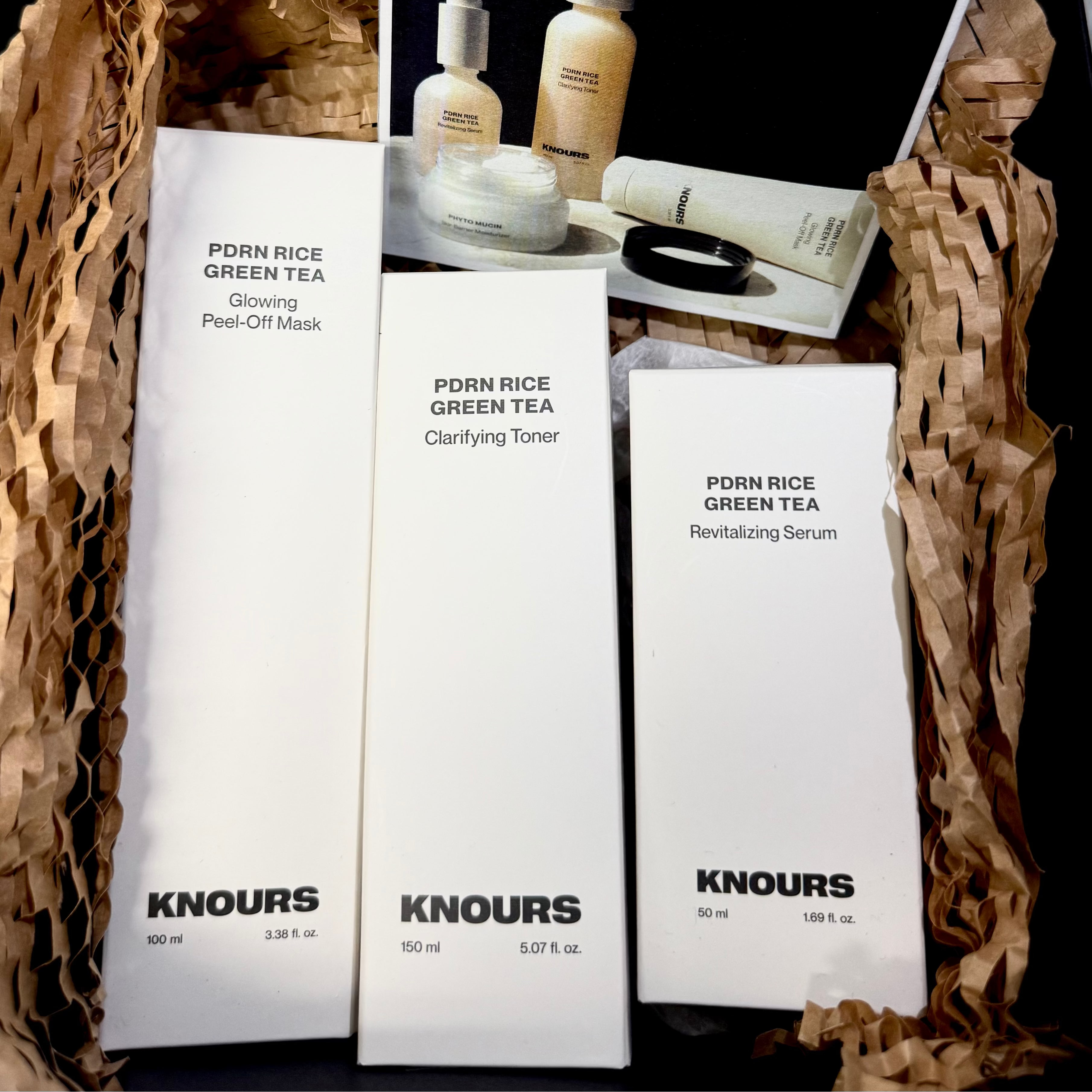 KNOURS PDRN Rice & Green Tea Collection Set