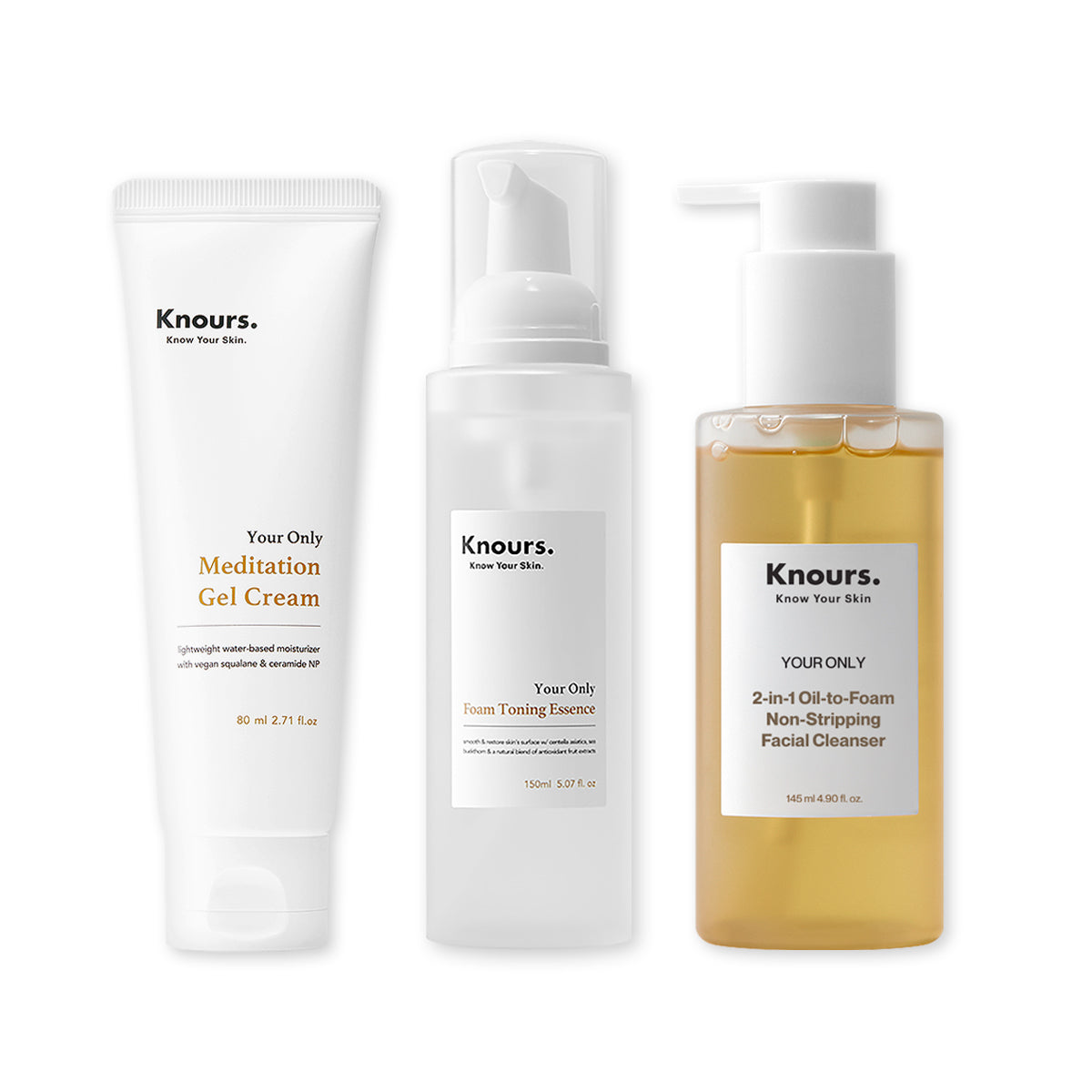 Knours Your Only Daily Skin Essentials Set