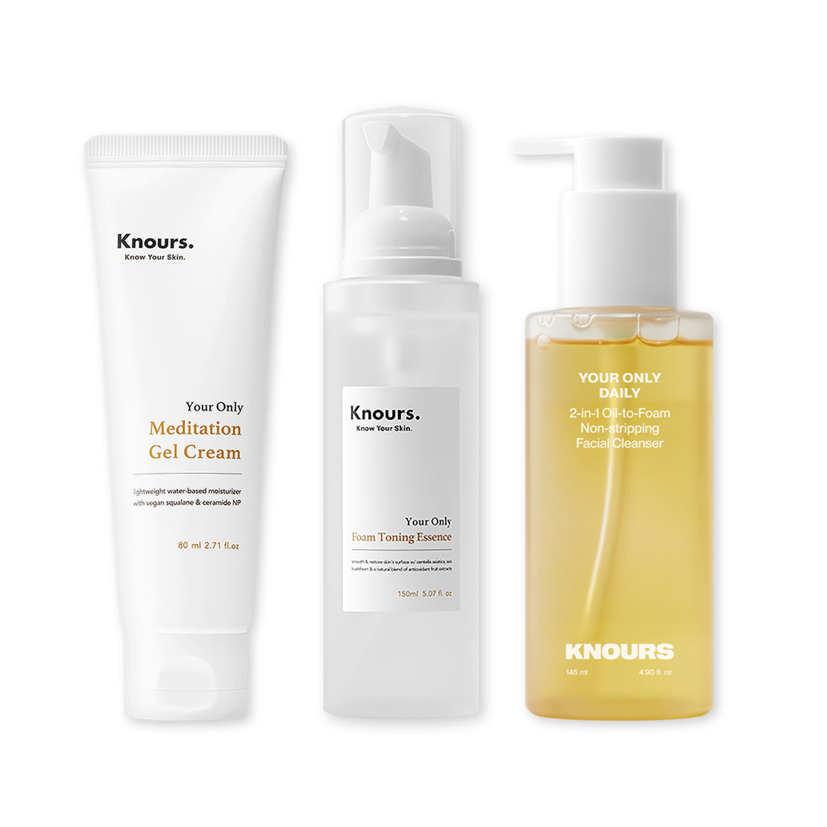 Knours Your Only Daily Skin Essentials Set